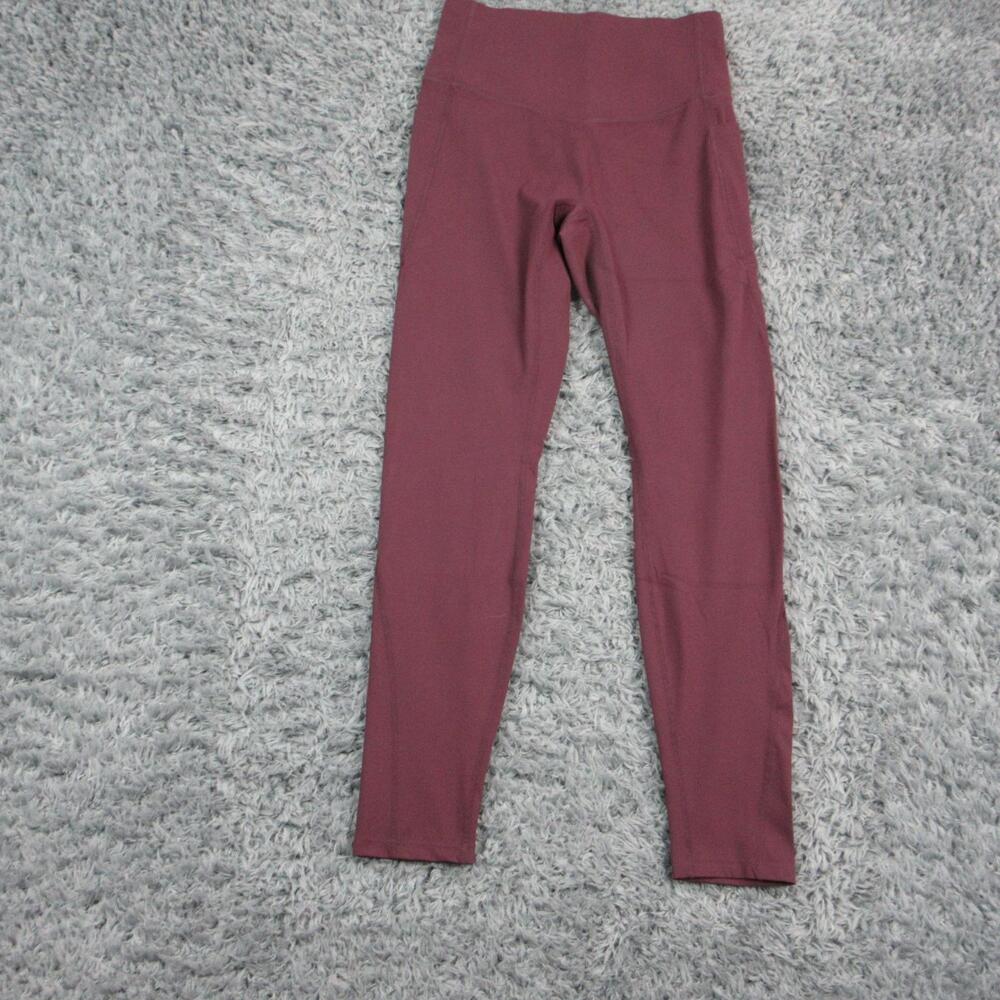 Halara Leggings Womens M Purple Compression Slim Activewear 25x27* NWT